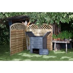 Garantia Komposter Thermo-Wood 400 L Anthrazit-Braun -Einhell Garten Geschaft 4023122265689 1992 06