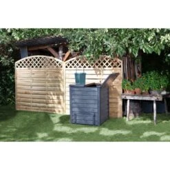 Garantia Komposter Thermo-Wood 400 L Anthrazit-Braun -Einhell Garten Geschaft 4023122265689 1992 07