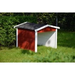 Dobar Garage Für Mähroboter Rot -Einhell Garten Geschaft 4637 maehrobotergarage 09