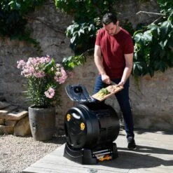 Hozelock Trommelkomposter Easy Mix 2in1 -Einhell Garten Geschaft 6280176 103370 A 01