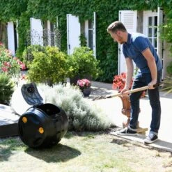 Hozelock Trommelkomposter Easy Mix 2in1 -Einhell Garten Geschaft 6280176 103370 A 03