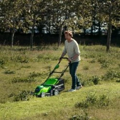 Greenworks Akku-Rasenmäher G40LM41K4 KIT 40V -Einhell Garten Geschaft 6952909025865 2705 A 09