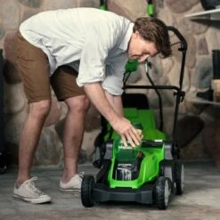 Greenworks Akku-Rasenmäher G40LM41K4 KIT 40V -Einhell Garten Geschaft 6952909025865 2705 A 11