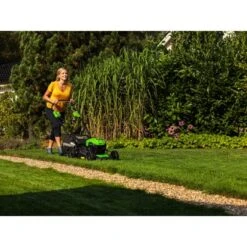 Greenworks Akku-Rasenmäher-Set GD40LM46SPK4 KIT 40 V -Einhell Garten Geschaft 6952909050454 2705 AB 01