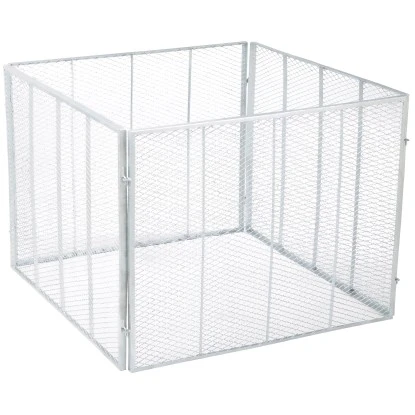 Komposter Aus Feuerverzinktem Metall 800 L 4-teilig 3 Komposter Aus Feuerverzinktem Metall 800 L 4-teilig